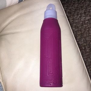 Glass water bottle